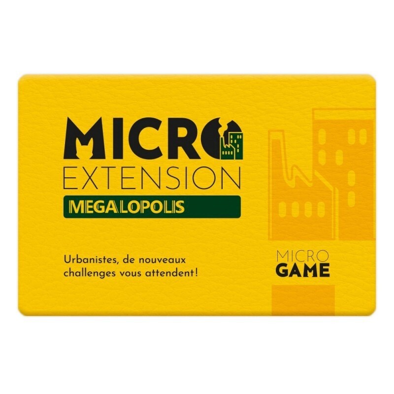 Megalopolis-Sprawlopolis: Pack d&#39;extensions / Microgame (Fr)