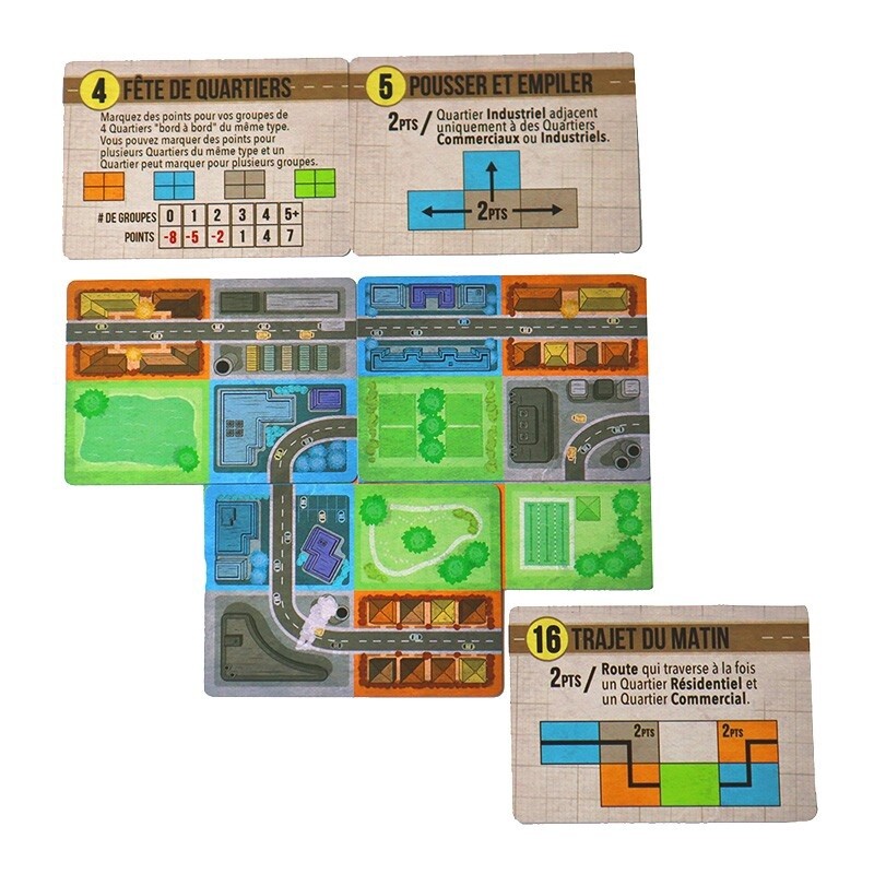 Megalopolis-Sprawlopolis / Microgame (Fr)