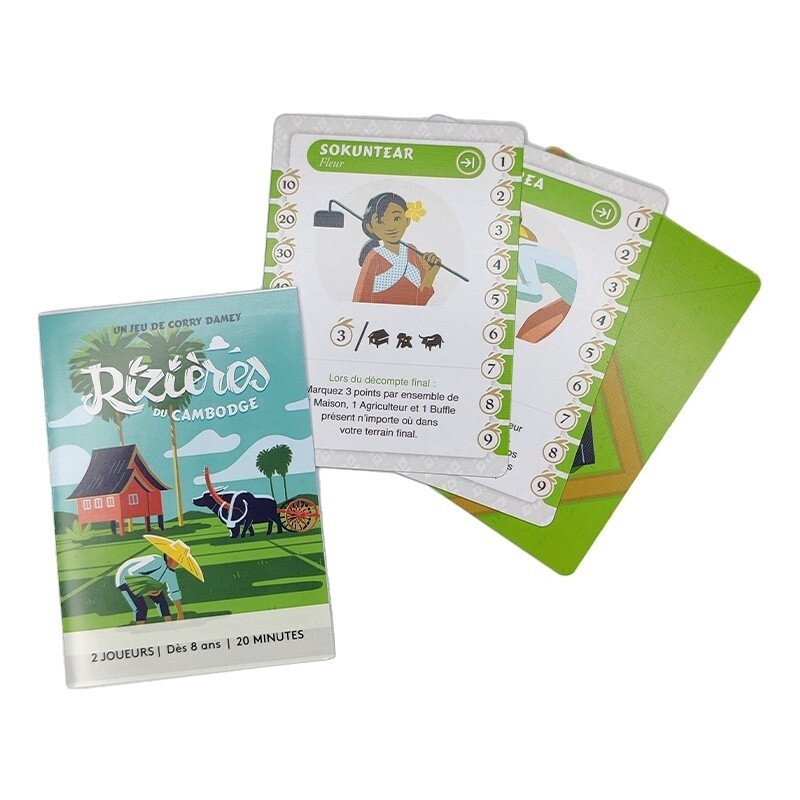 Rizières du Cambodge / Microgame (Fr)