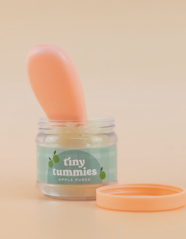 Ensemble de purée Tiny Tummies pour poupée - Pomme