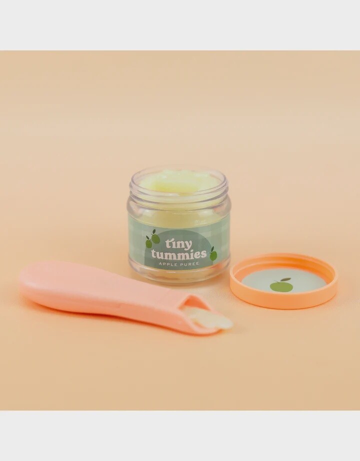 Ensemble de purée Tiny Tummies pour poupée - Pomme