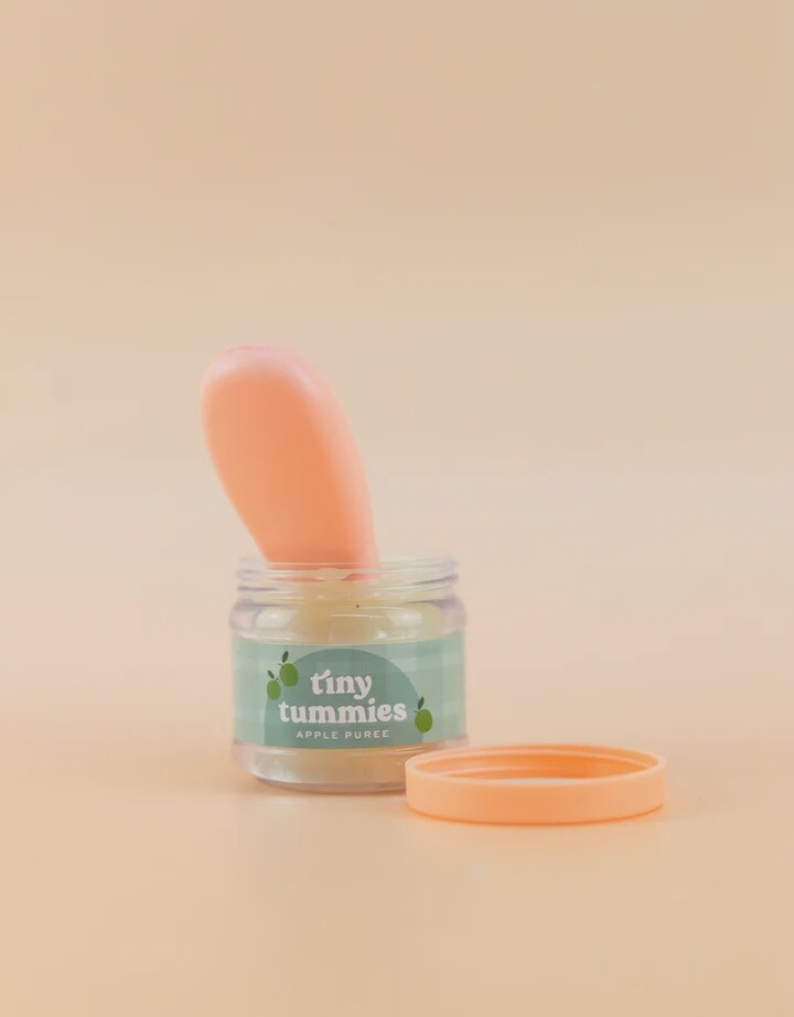 Ensemble de purée Tiny Tummies pour poupée - Pomme