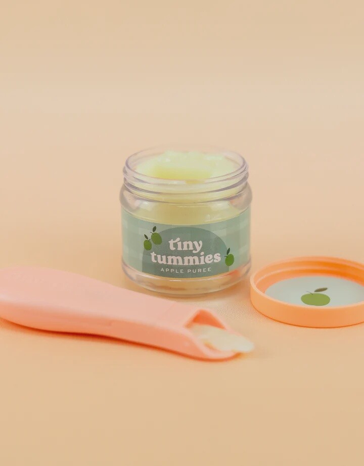 Ensemble de purée Tiny Tummies pour poupée - Pomme