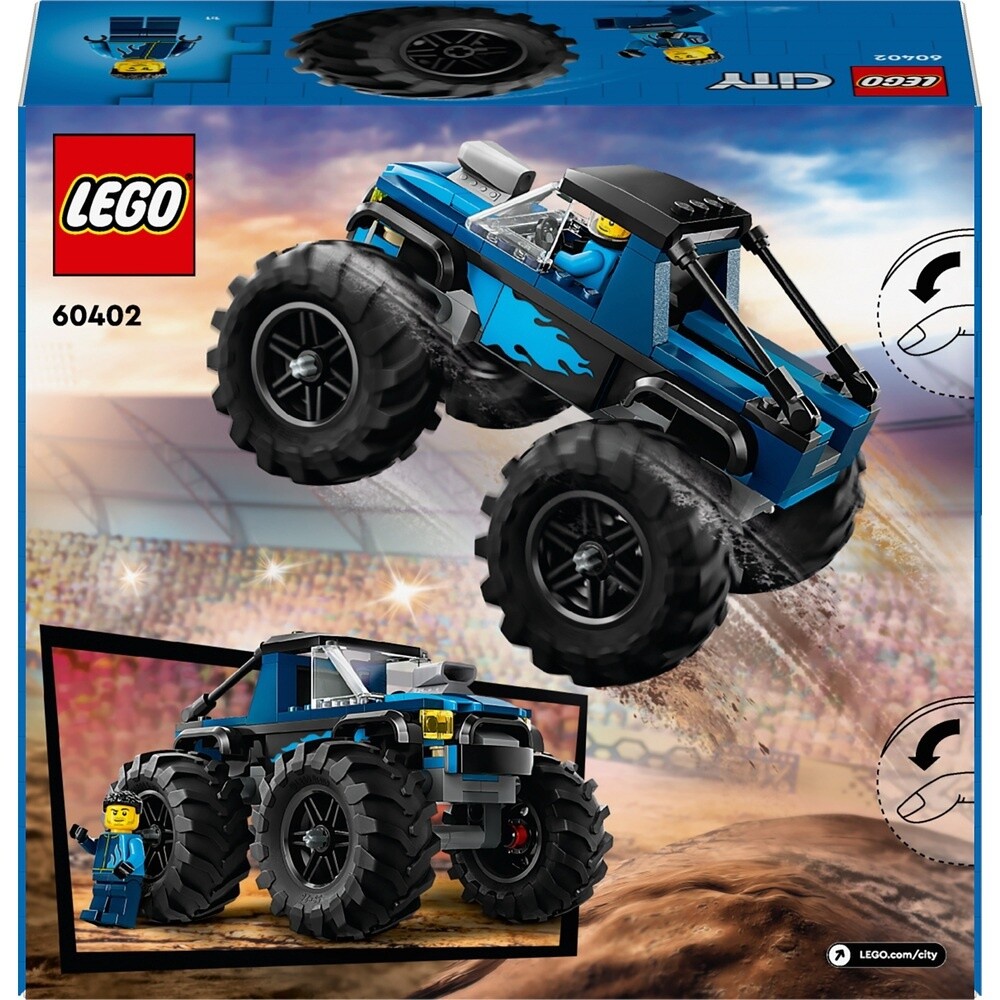 60402 / City -  Le Monster Truck bleu