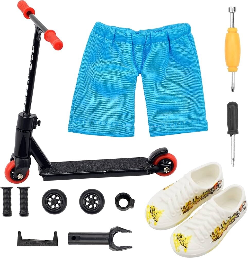 Trotinette Stunt A Doigt - Bleu