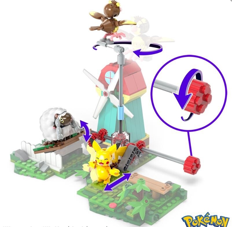 MEGA Pokémon / Moulin à la Campagne