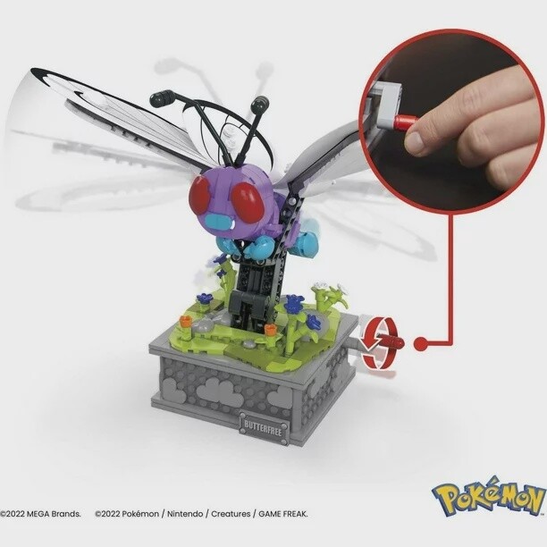 MEGA Pokémon / Papilusion en mouvement