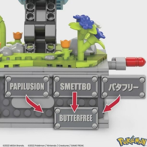 MEGA Pokémon / Papilusion en mouvement