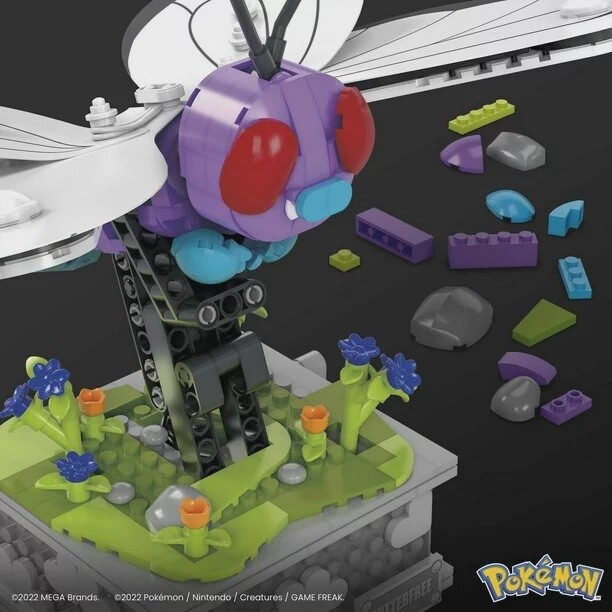 MEGA Pokémon / Papilusion en mouvement