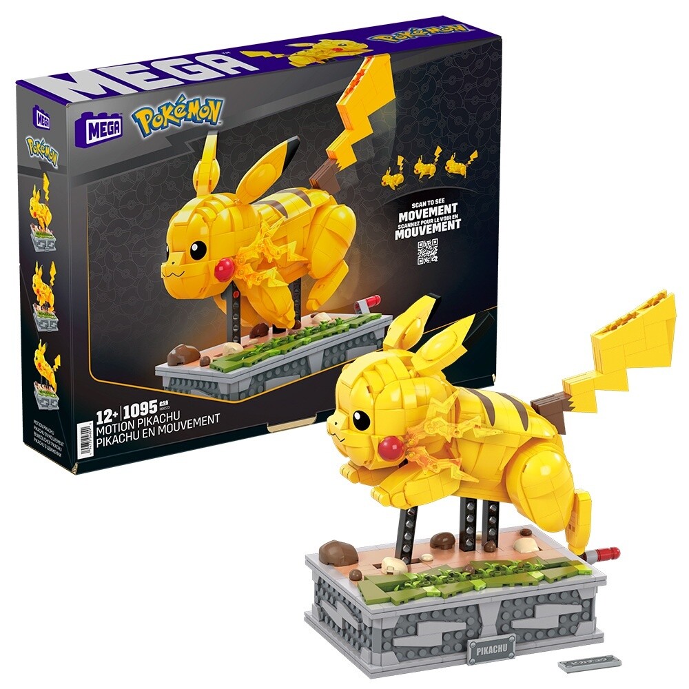 MEGA Pokémon / Pikachu en mouvement
