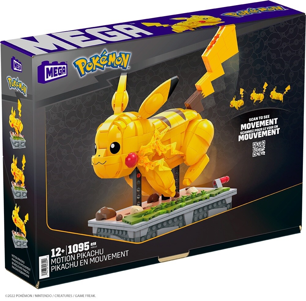 MEGA Pokémon / Pikachu en mouvement