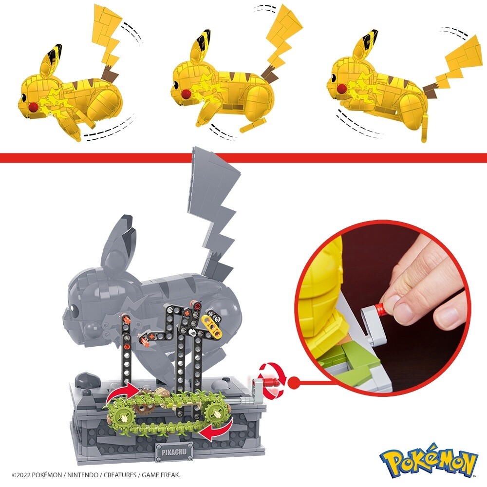 MEGA Pokémon / Pikachu en mouvement