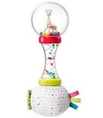 Sophie La Girafe / Maracas en tissu