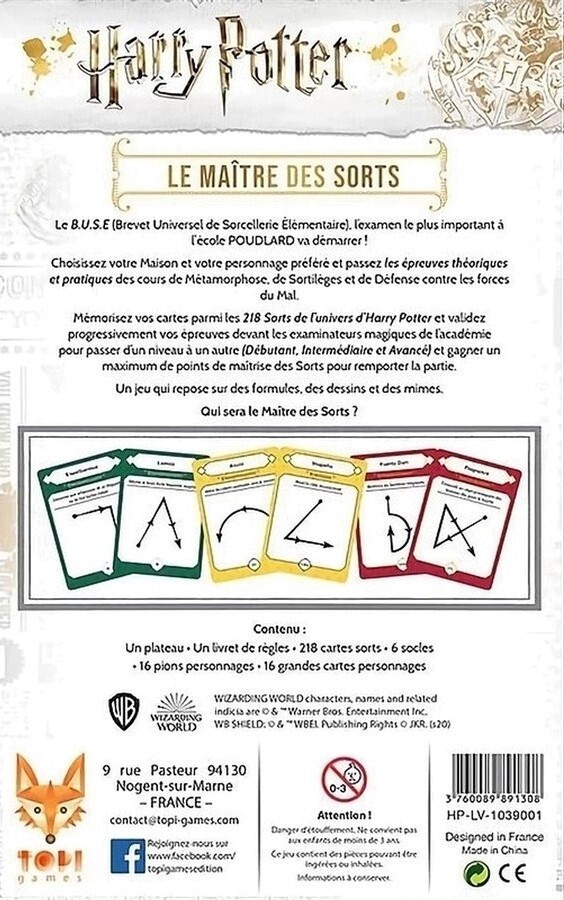 Harry Potter - Le Maître des Sorts
