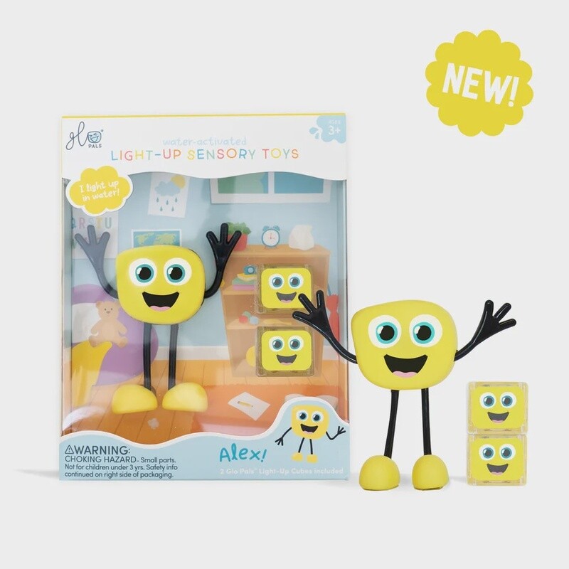Glo Pals / Cubes Lumineux et Personnage Alex