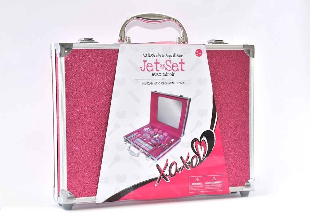 Valise maquillage Jet-Set avec miroir