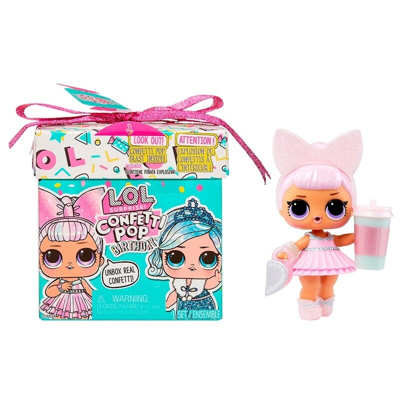 Confetti Pop Birthday / Poupée Tout-petit
