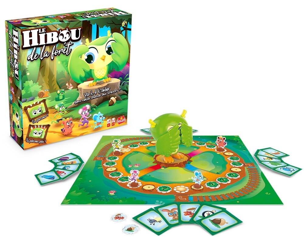 Jeu Le Hibou De La Forêt