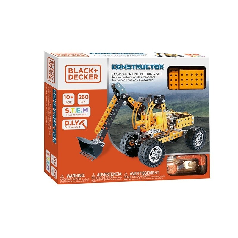 Construction - Excavatrice (256 pièces)