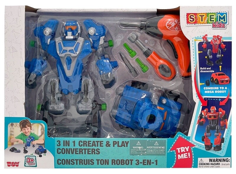 S.T.E.M. Kidz / Construis ton Robot Converters