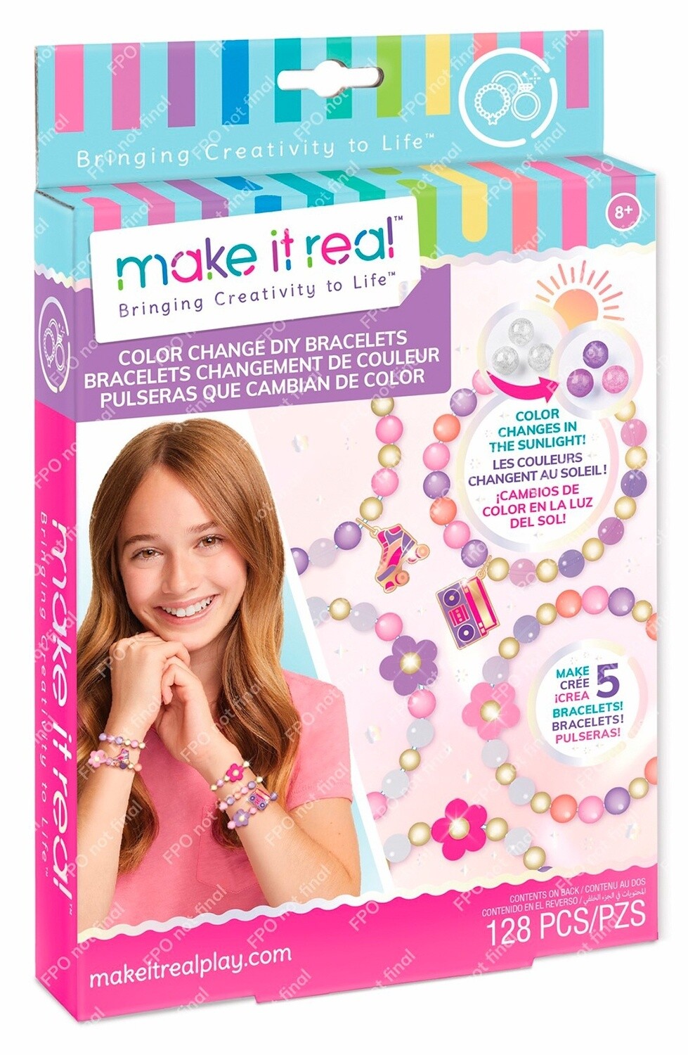 Bracelets changeant de couleur