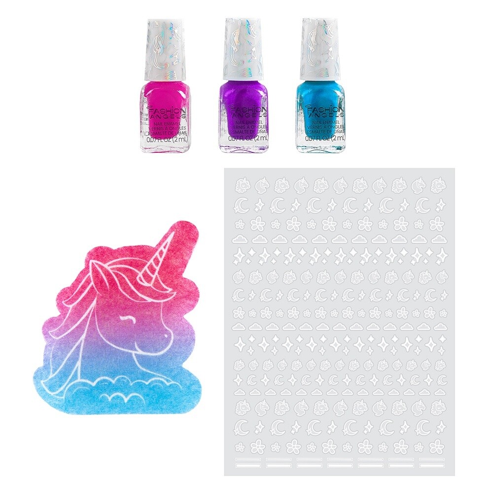 Ens. de création d&#39;ongles Licorne