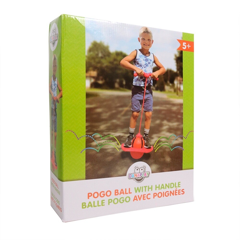 Pogo ball avec poignées
