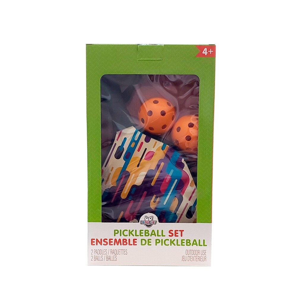 Ensemble Pickleball 2 raquettes 2 balles