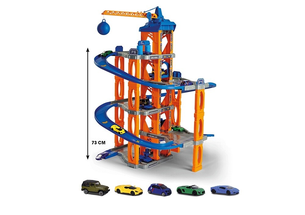 Garage Motor lift avec 5 voitures