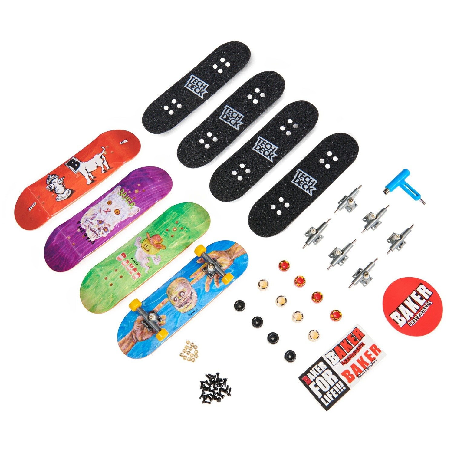 Ensemble de 4 Planches à Roulettes