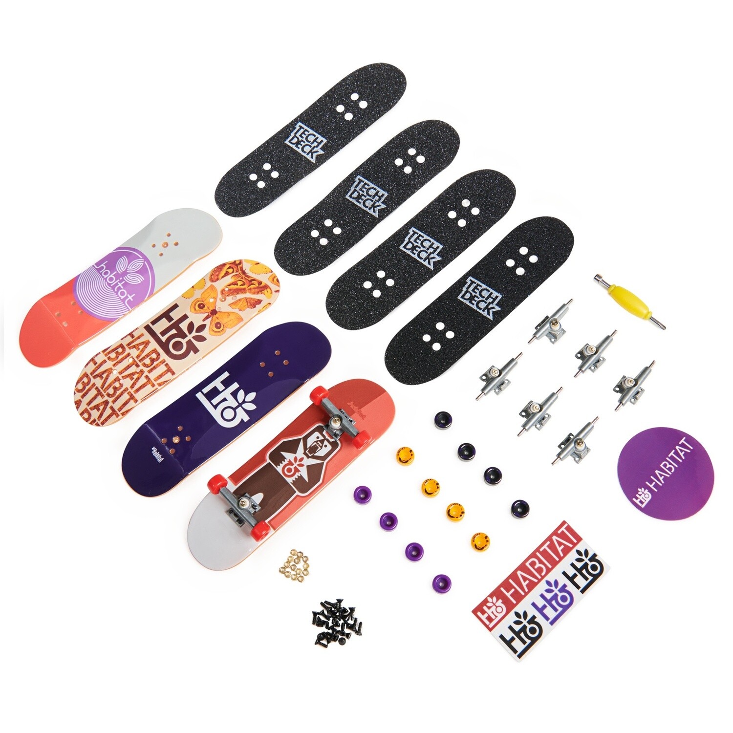 Ensemble de 4 Planches à Roulettes