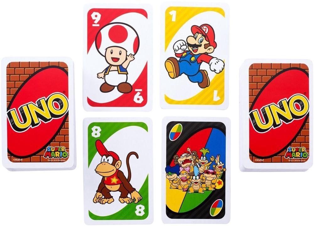 Jeu Uno - Mario Bros