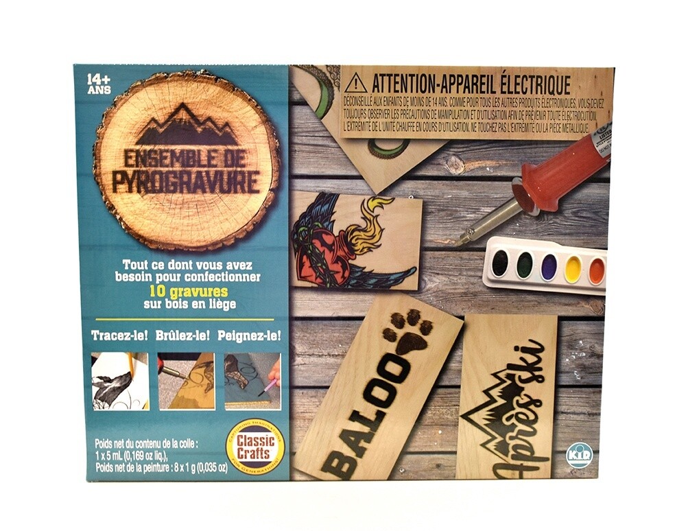 Trousse de Pyrogravure