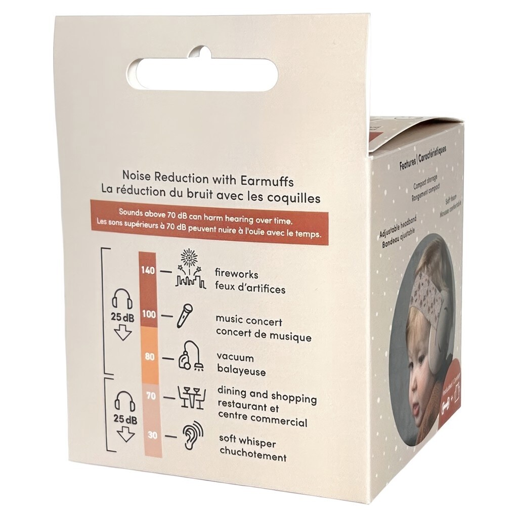 Coquilles insonorisantes pour bébé fdmt - amis de la forêt