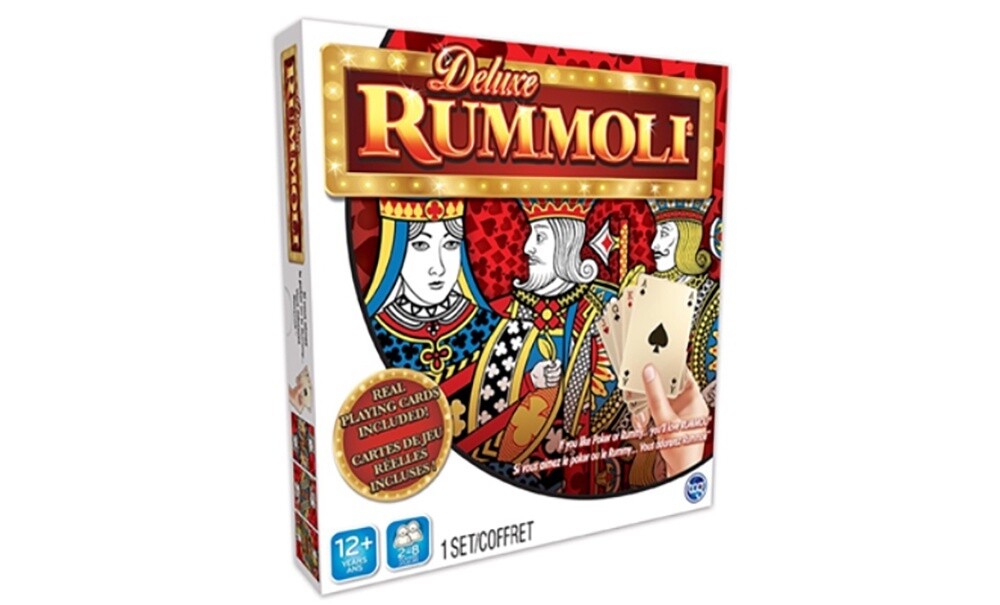 Jeu Rummoli de luxe avec tapis de jeu