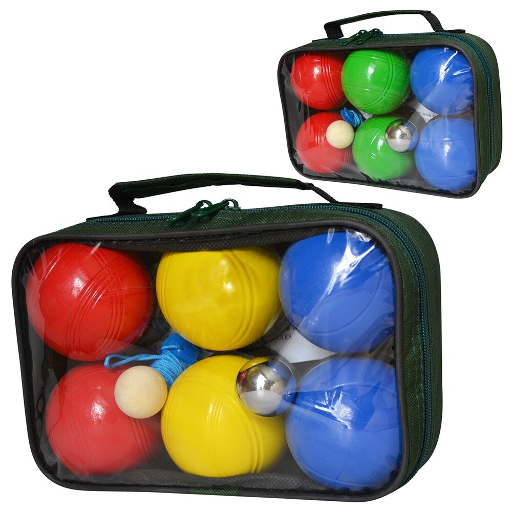 Jeu de pétanque - Couleur (Paquet de 6)
