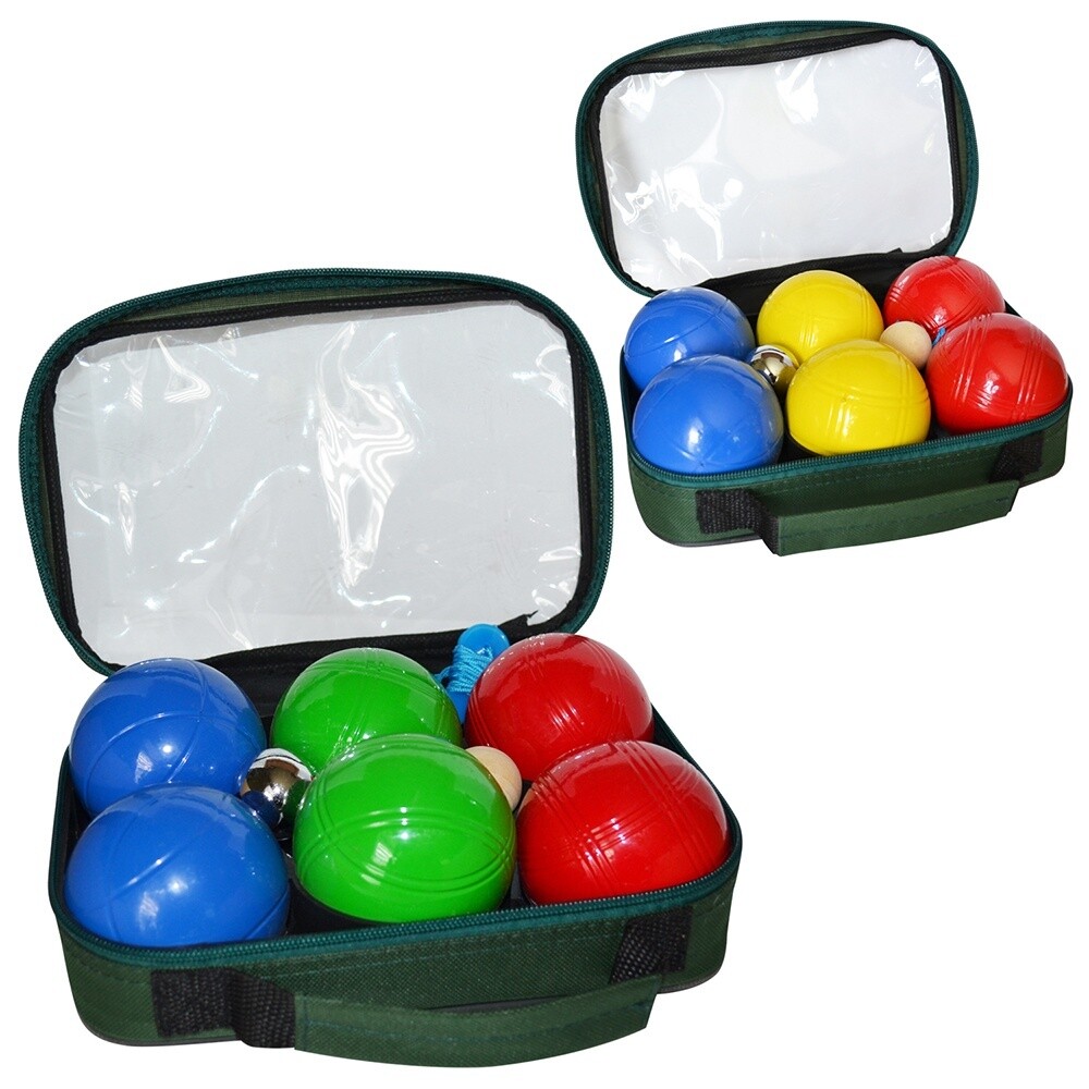 Jeu de pétanque - Couleur (Paquet de 6)