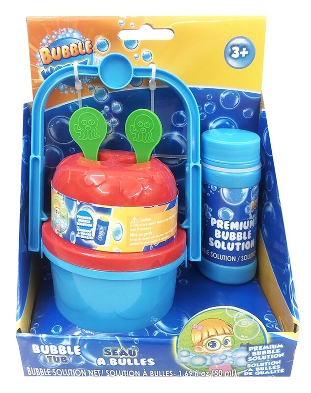 Ensemble Seau à bulles anti-dégât