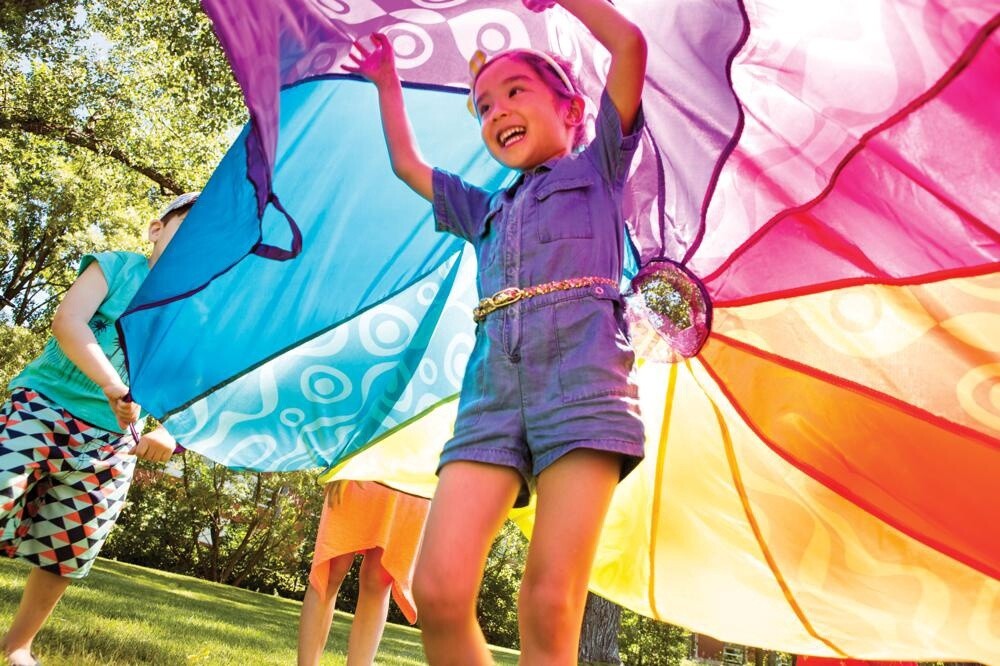 Parachute Woo-Hue et 15 balles