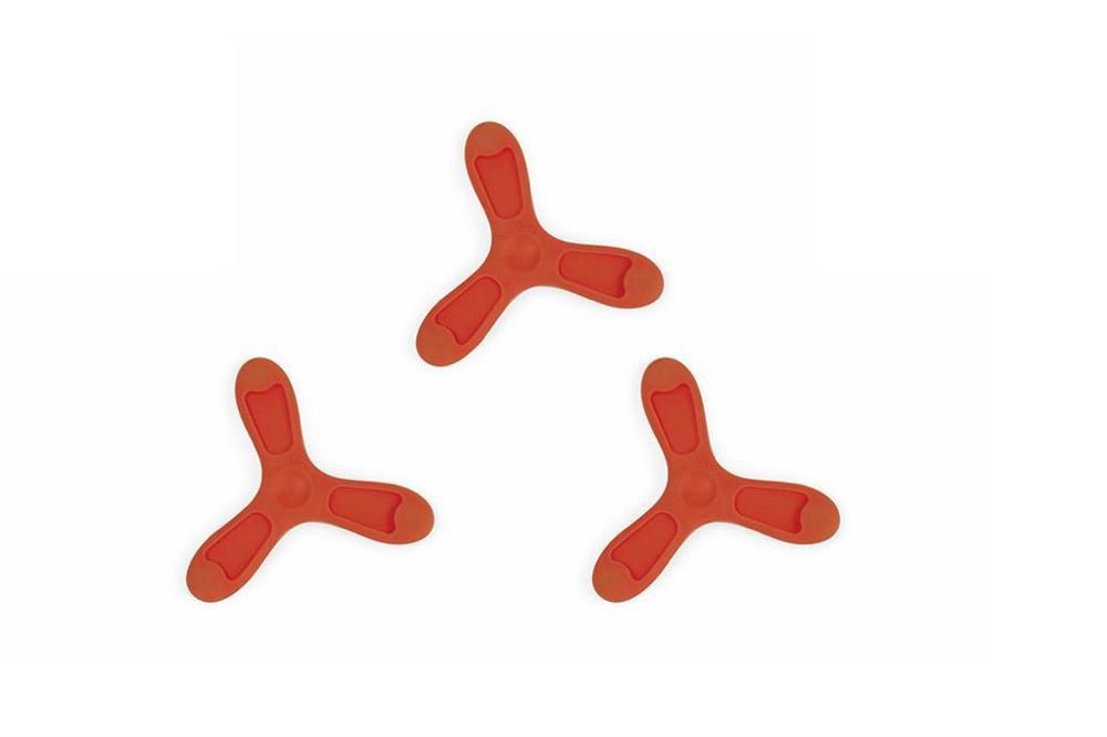 3 Diskers rouge pour jeu de dards