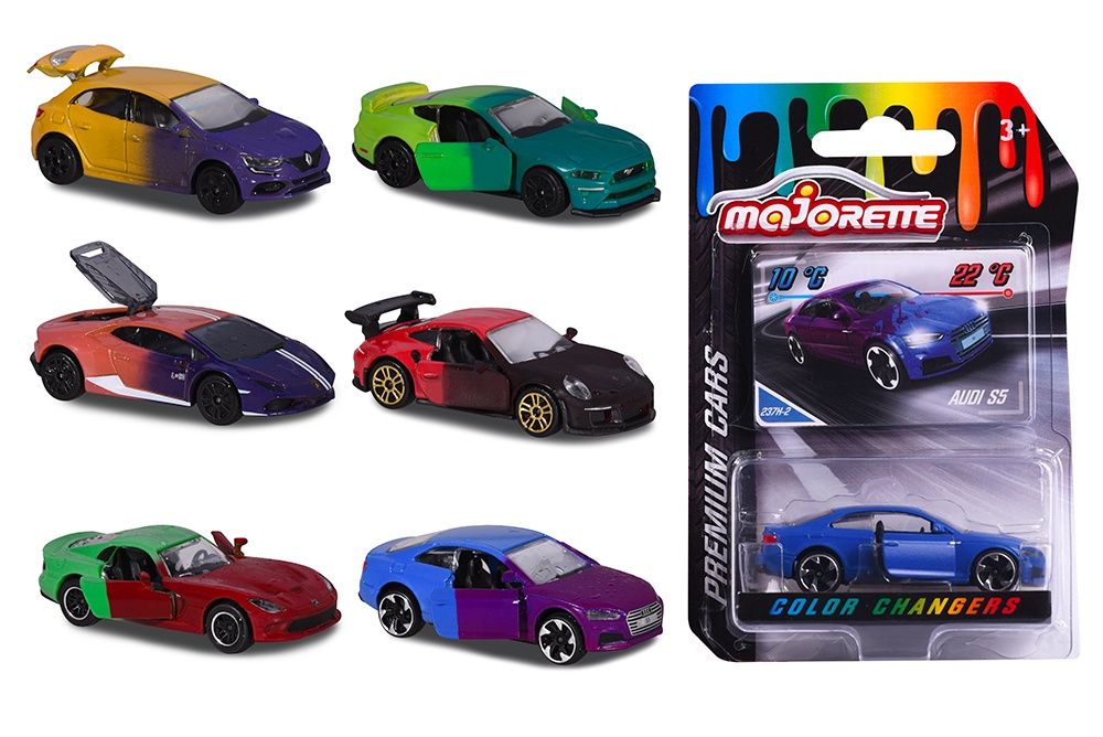 Voiture Couleurs Changeante Édition Limitée 1:64