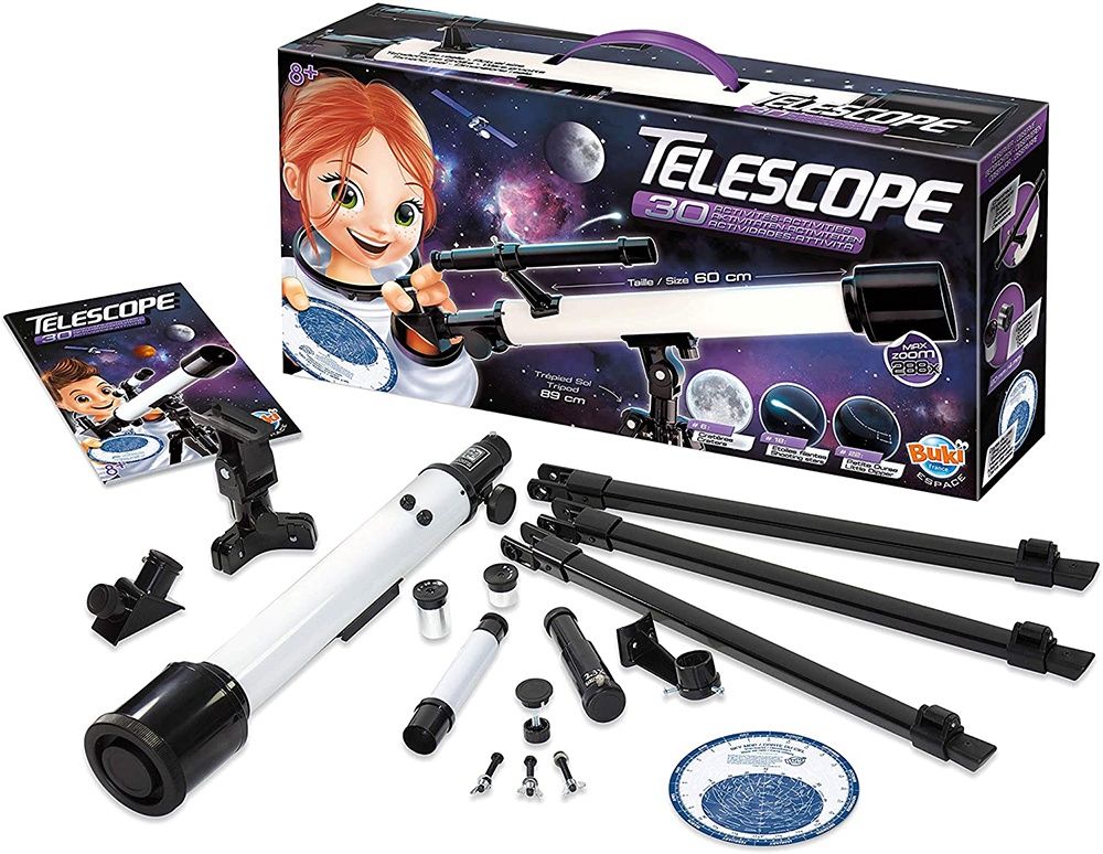 Télescope 50 mm avec 30 activités
