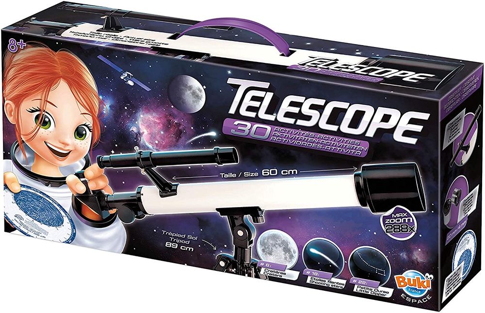 Télescope 50 mm avec 30 activités