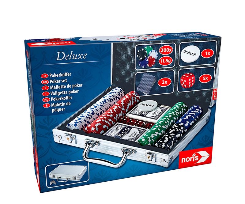 Jeu de Poker en mallette