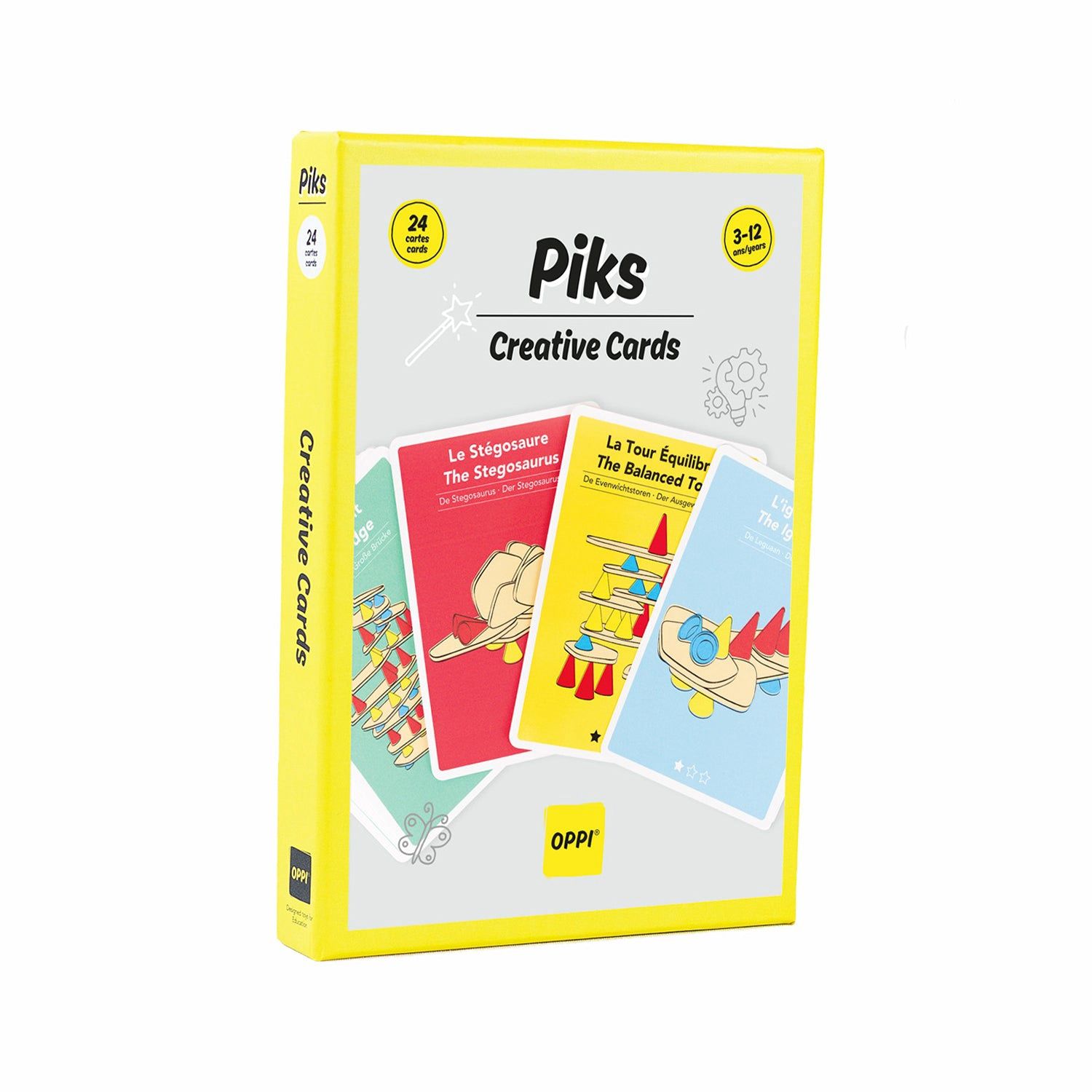 Piks - Cartes Créatives / 24 Cartes