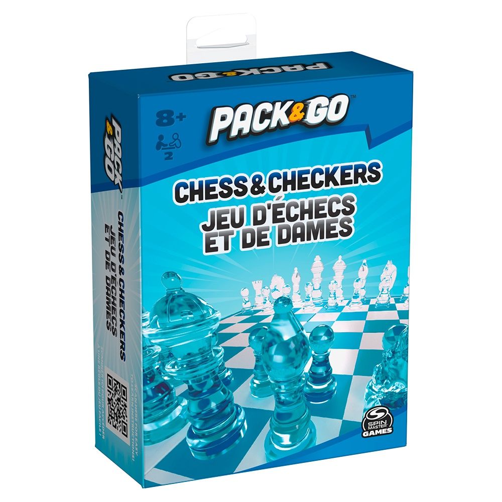 Pack &amp; Go - Jeu d&#39;Échecs &amp; de Dames