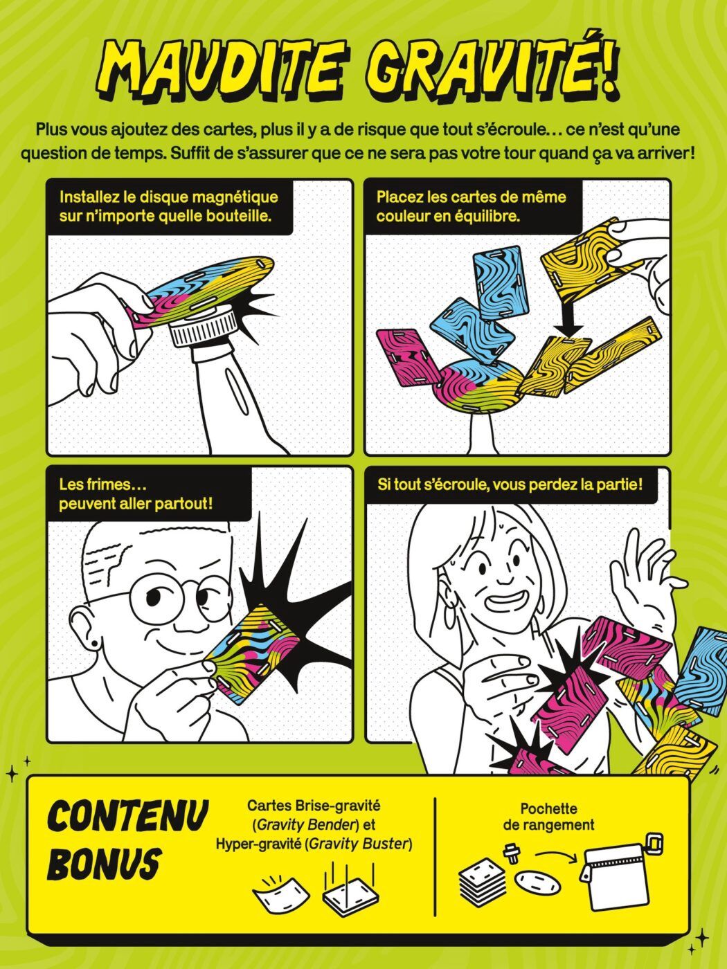 Instable - Cards VS Gravity - Édition Québécoise