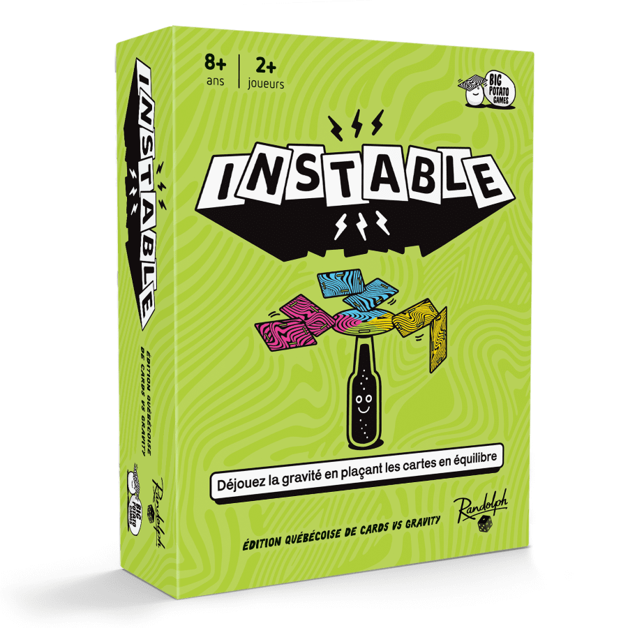 Instable - Cards VS Gravity - Édition Québécoise