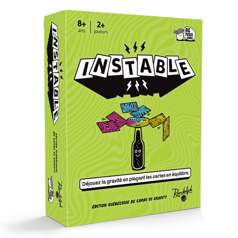 Instable - Cards VS Gravity - Édition Québécoise