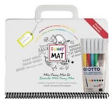 MINI CAHIER A COLORIER+6MARQUEURS